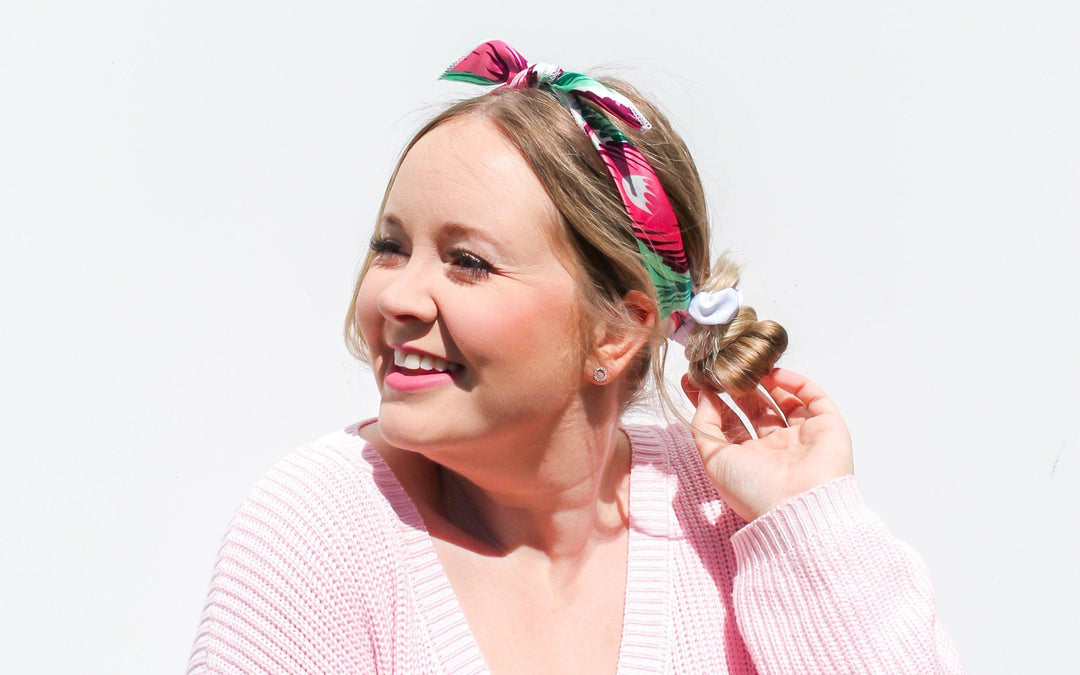 Flirty Pineapple Hair Scarves