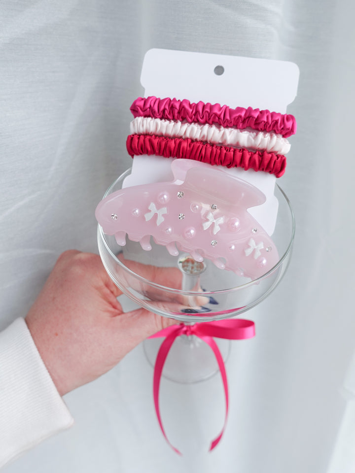 Valentine's Silk Hair Ties