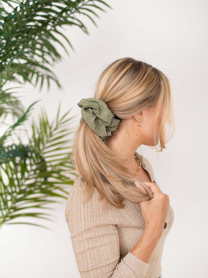Bamboo Scrunchie