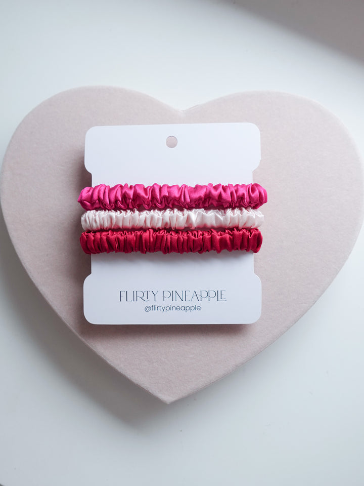 Valentine's Silk Hair Ties